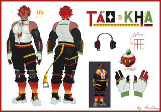 Full Body Reference with No Jacket drawn by: MaikoAkera