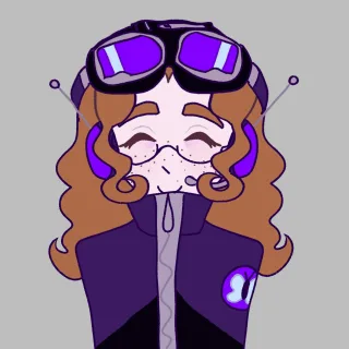 chibi style bust
