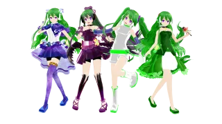 ALL  Merodi Ongaku MMD Models